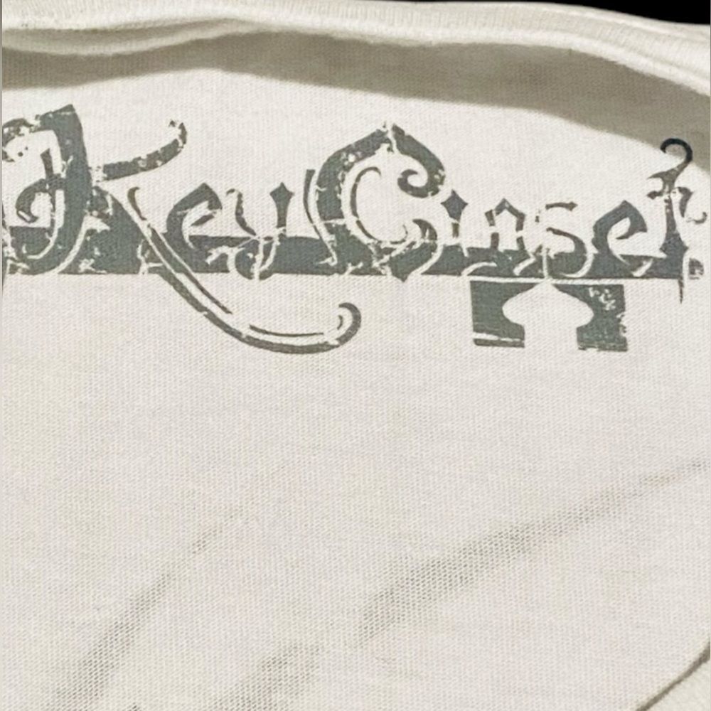 Men’s Key Closet Lionhead with wings & cross white t-shirt | couture NWT size S. - Picture 5 of 14